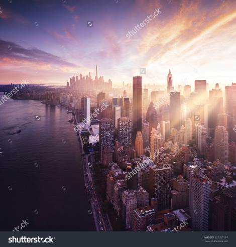 stock-photo-new-york-city-beautiful-colorful-sunset-over-manhattan-fit-sunbeams-between-buildings-221359174